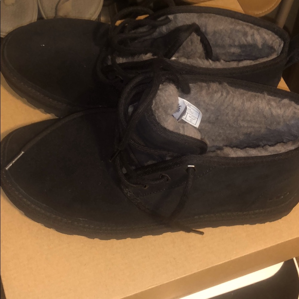 Womens UGG® Neumel Short Boot - Black